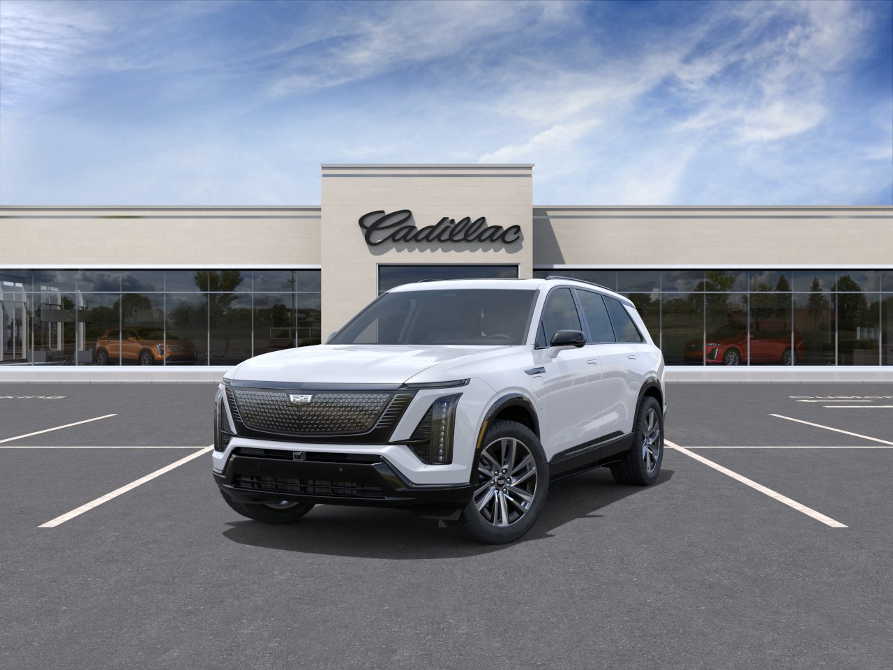 New 2027 Vibrant White Tricoat Cadillac Sport image 32