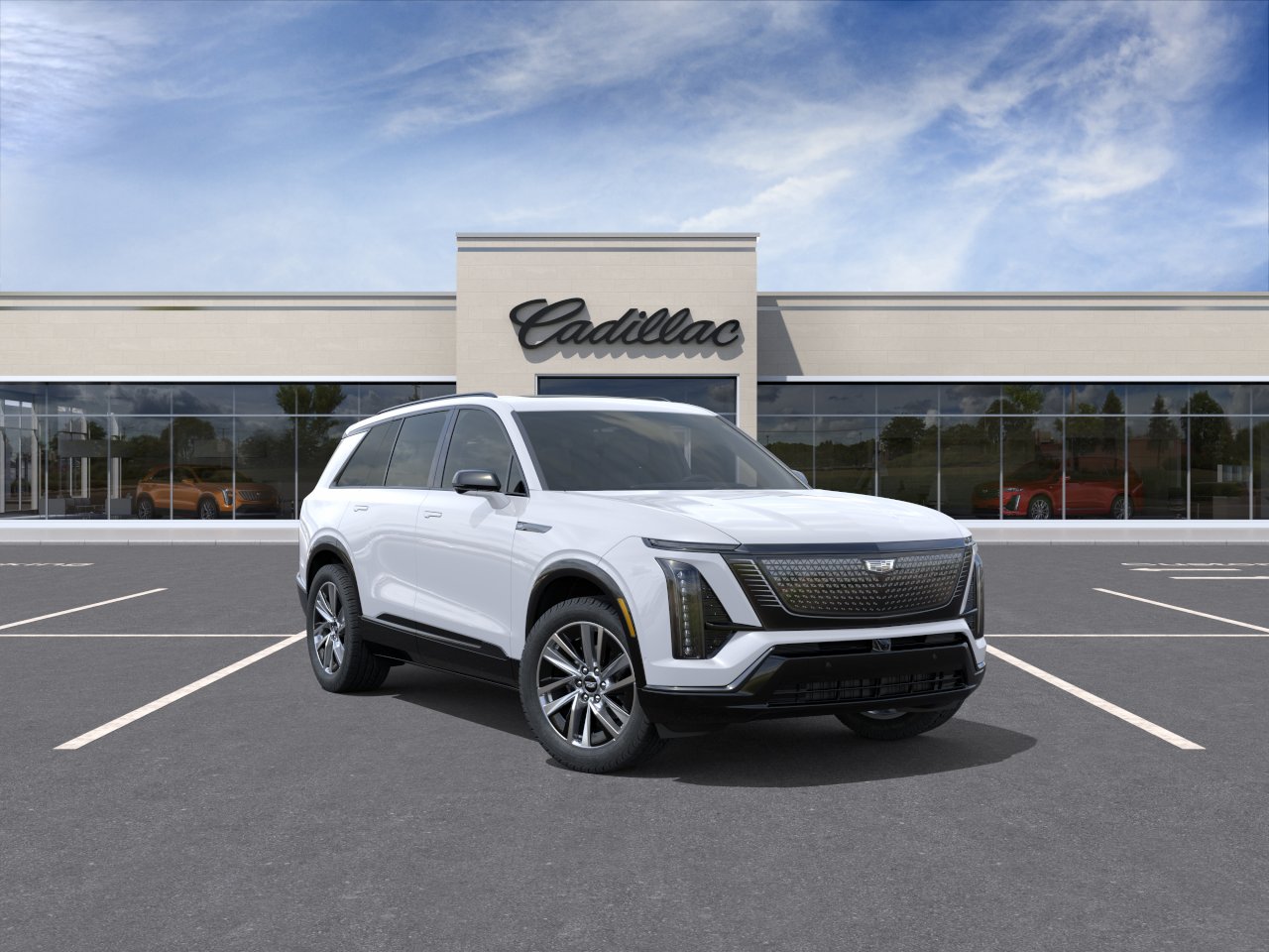 New 2027 Vibrant White Tricoat Cadillac Sport image 25