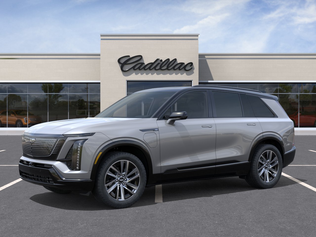 New 2027 Argent Silver Metallic Cadillac Sport image 2