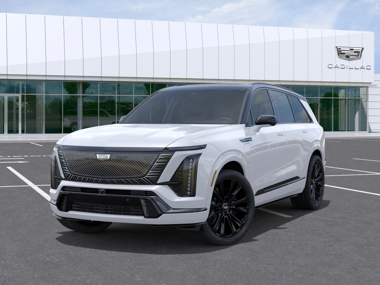 New 2027 Vibrant White Tricoat Cadillac Platinum image 30