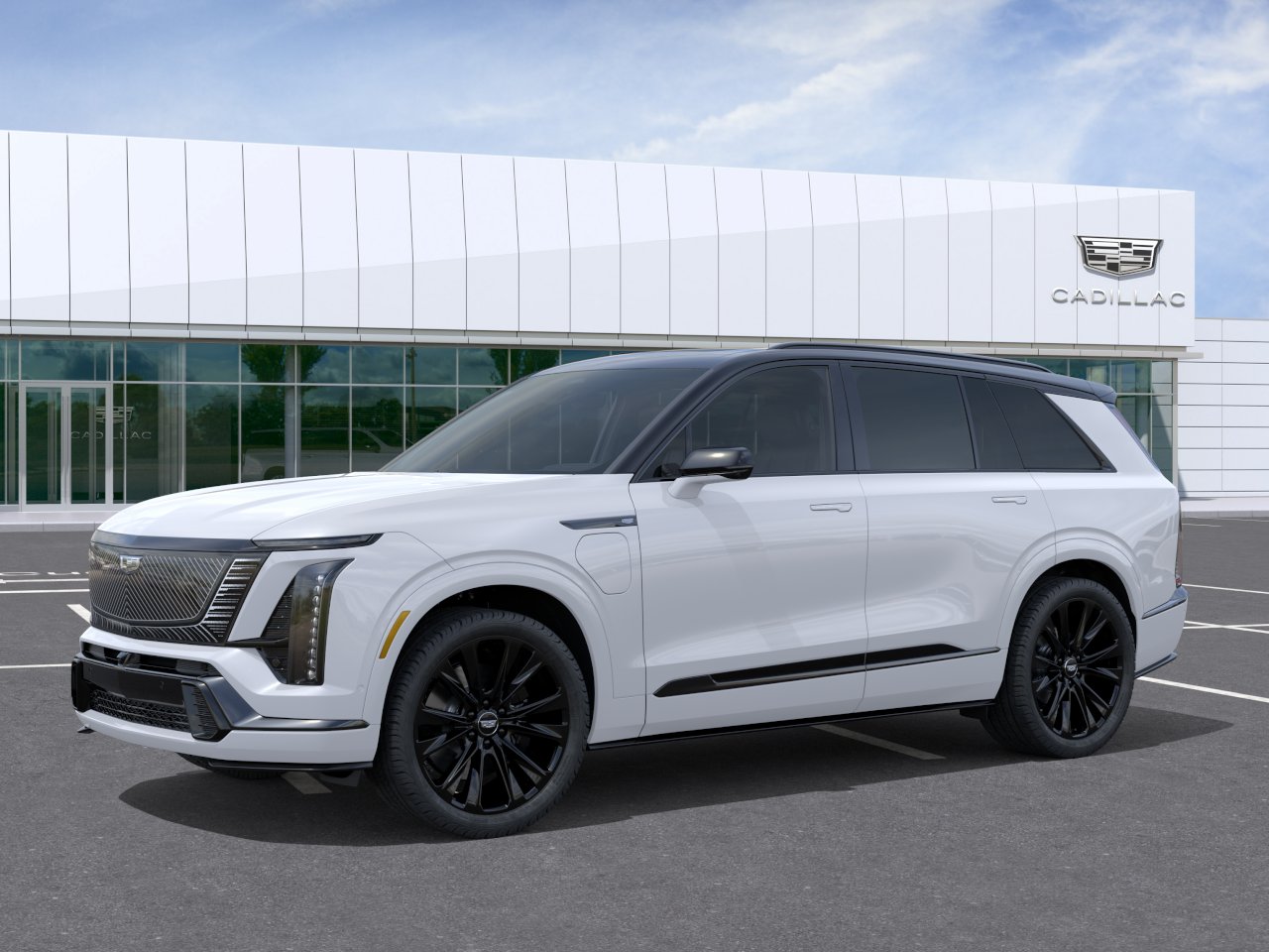 New 2027 Vibrant White Tricoat Cadillac Platinum image 26