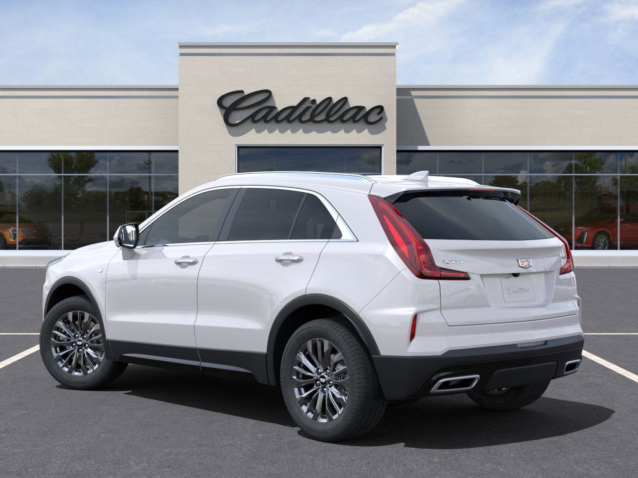 New 2025 Crystal White Tricoat Cadillac Premium Luxury image 3