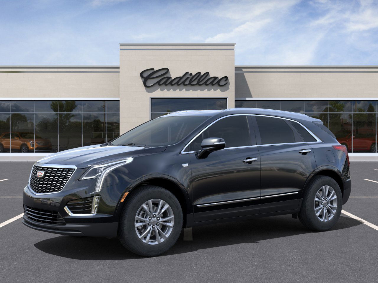 New 2025 Stellar Black Metallic Cadillac Luxury image 2