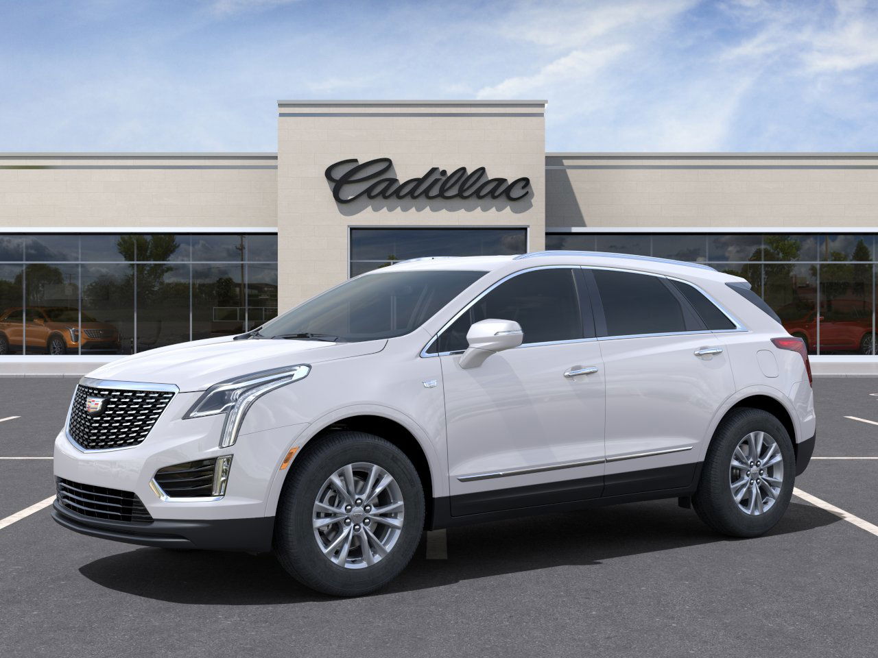 New 2025 Crystal White Tricoat Cadillac Luxury image 2