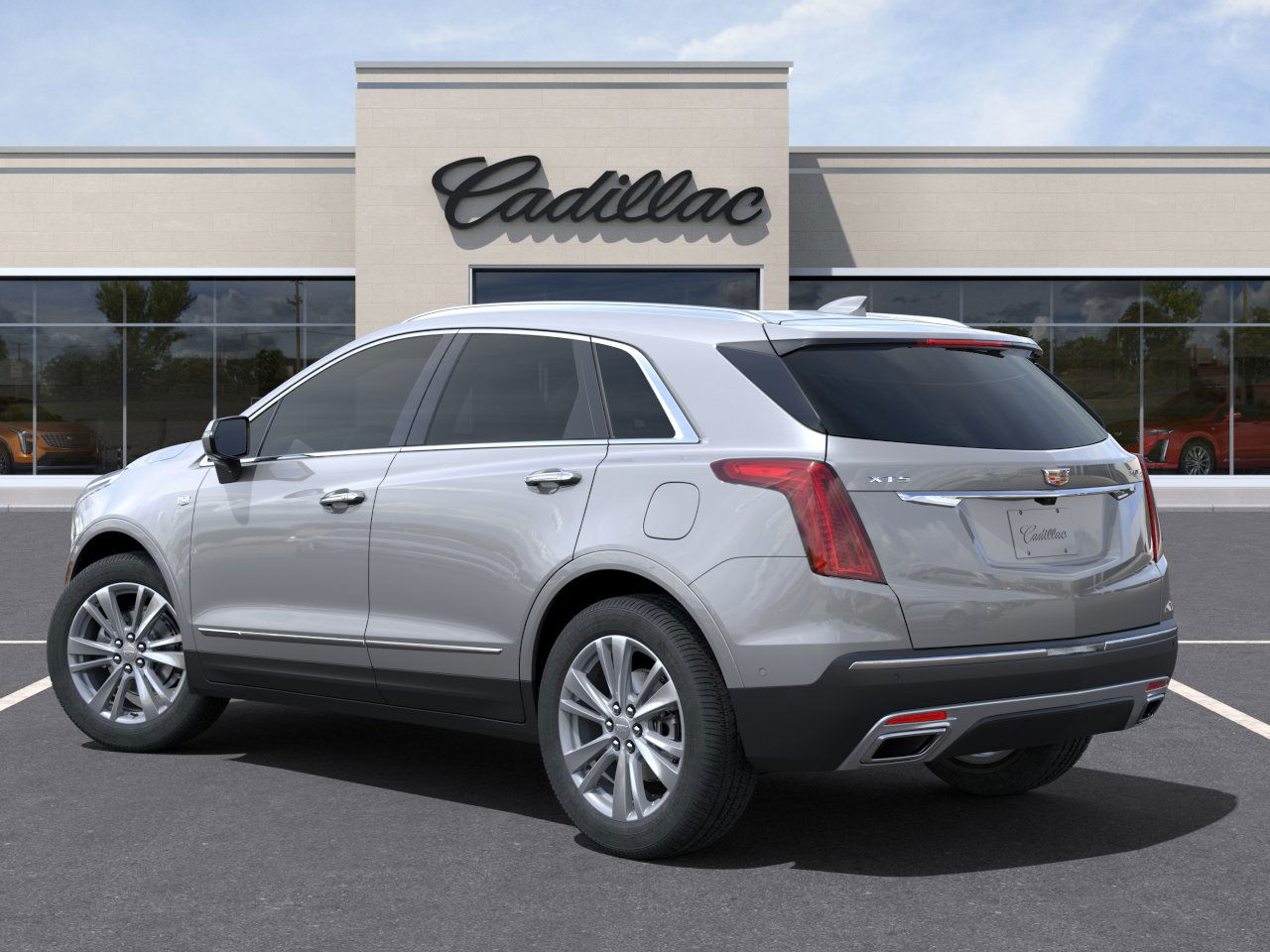 New 2025 Argent Silver Metallic Cadillac Premium Luxury image 3