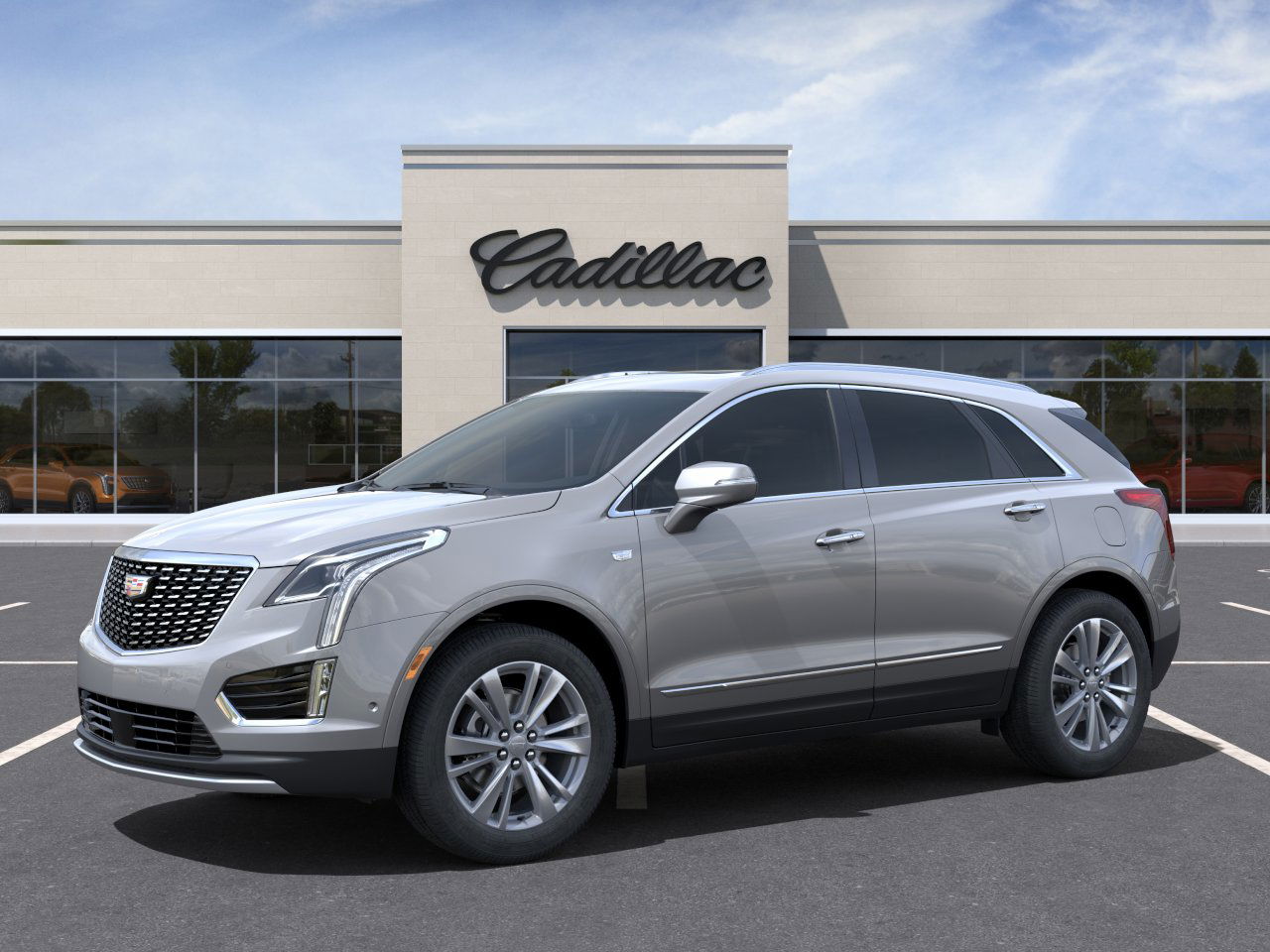 New 2025 Argent Silver Metallic Cadillac Premium Luxury image 2