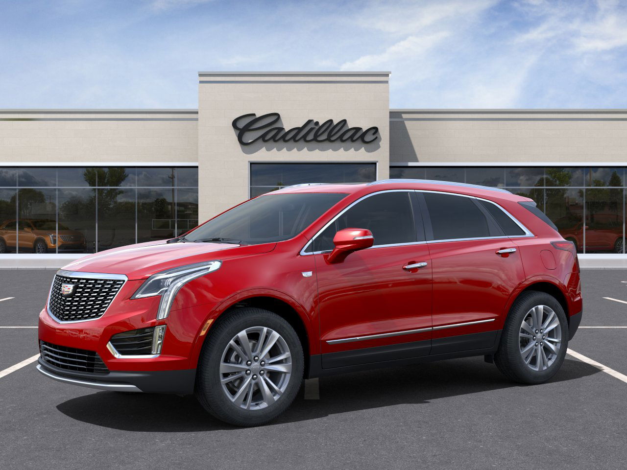 New 2025 Radiant Red Tintcoat Cadillac Premium Luxury image 2