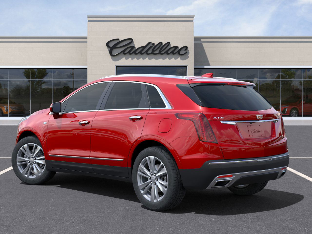New 2025 Radiant Red Tintcoat Cadillac Premium Luxury image 3