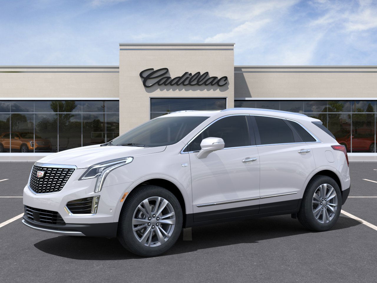 New 2025 Crystal White Tricoat Cadillac Premium Luxury image 2