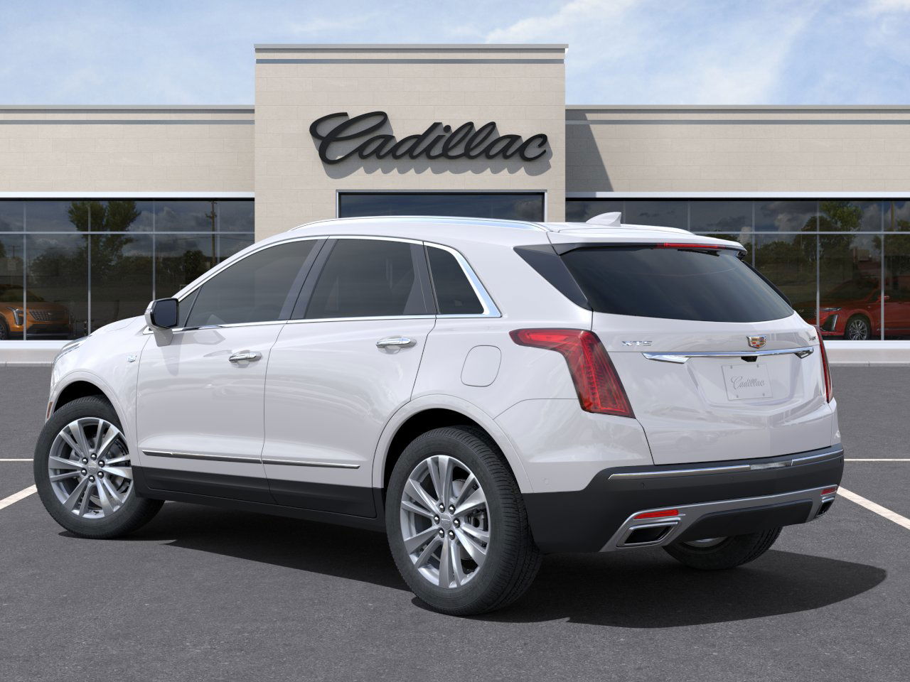 New 2025 Crystal White Tricoat Cadillac Premium Luxury image 3