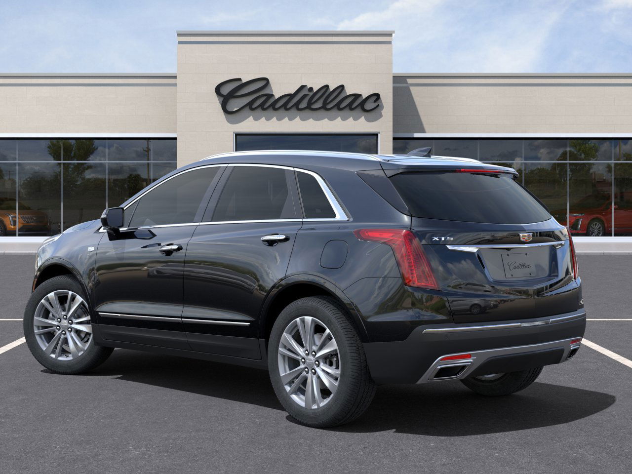New 2025 Stellar Black Metallic Cadillac Premium Luxury image 3