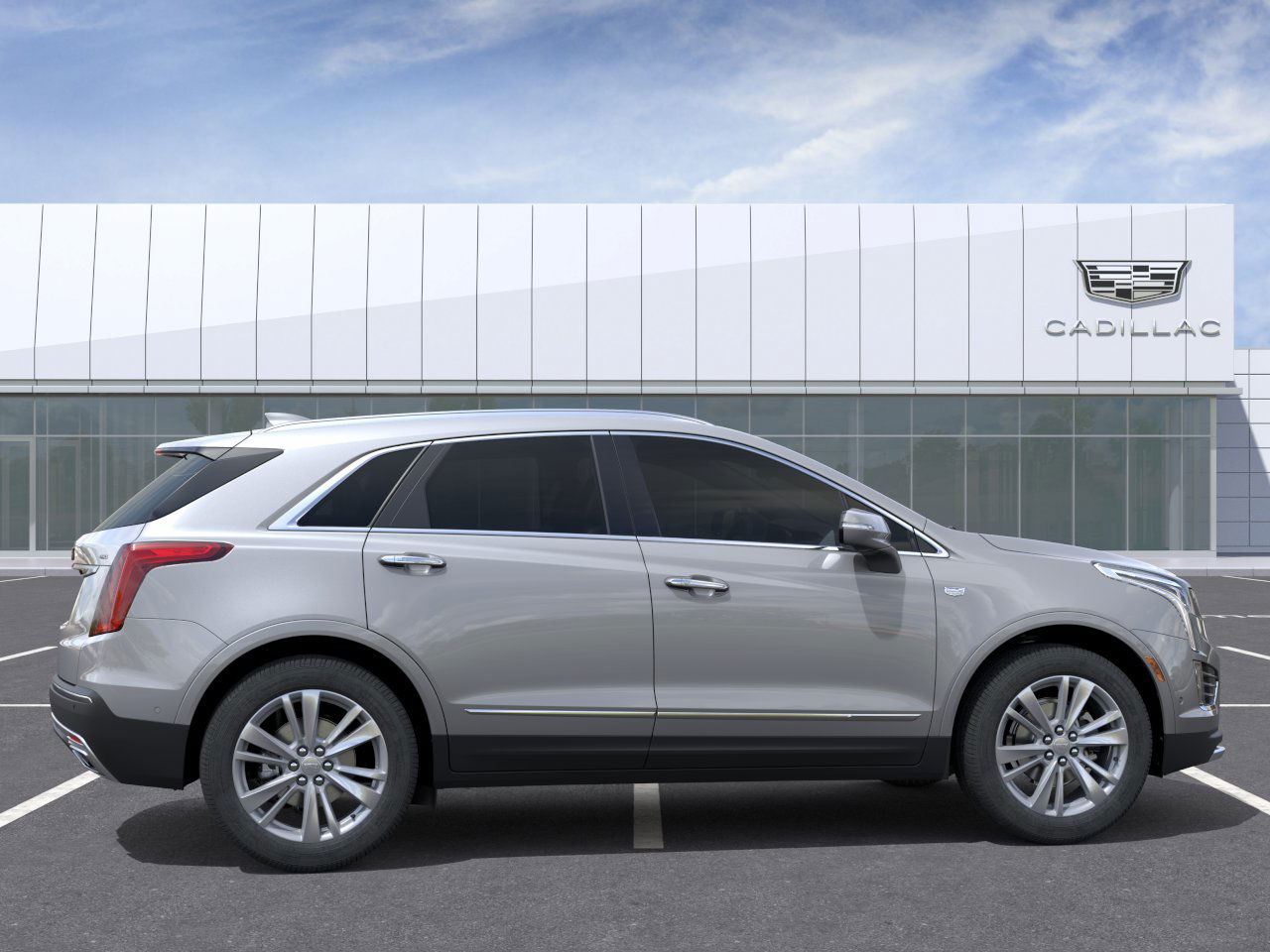 New 2025 Argent Silver Metallic Cadillac Premium Luxury image 29