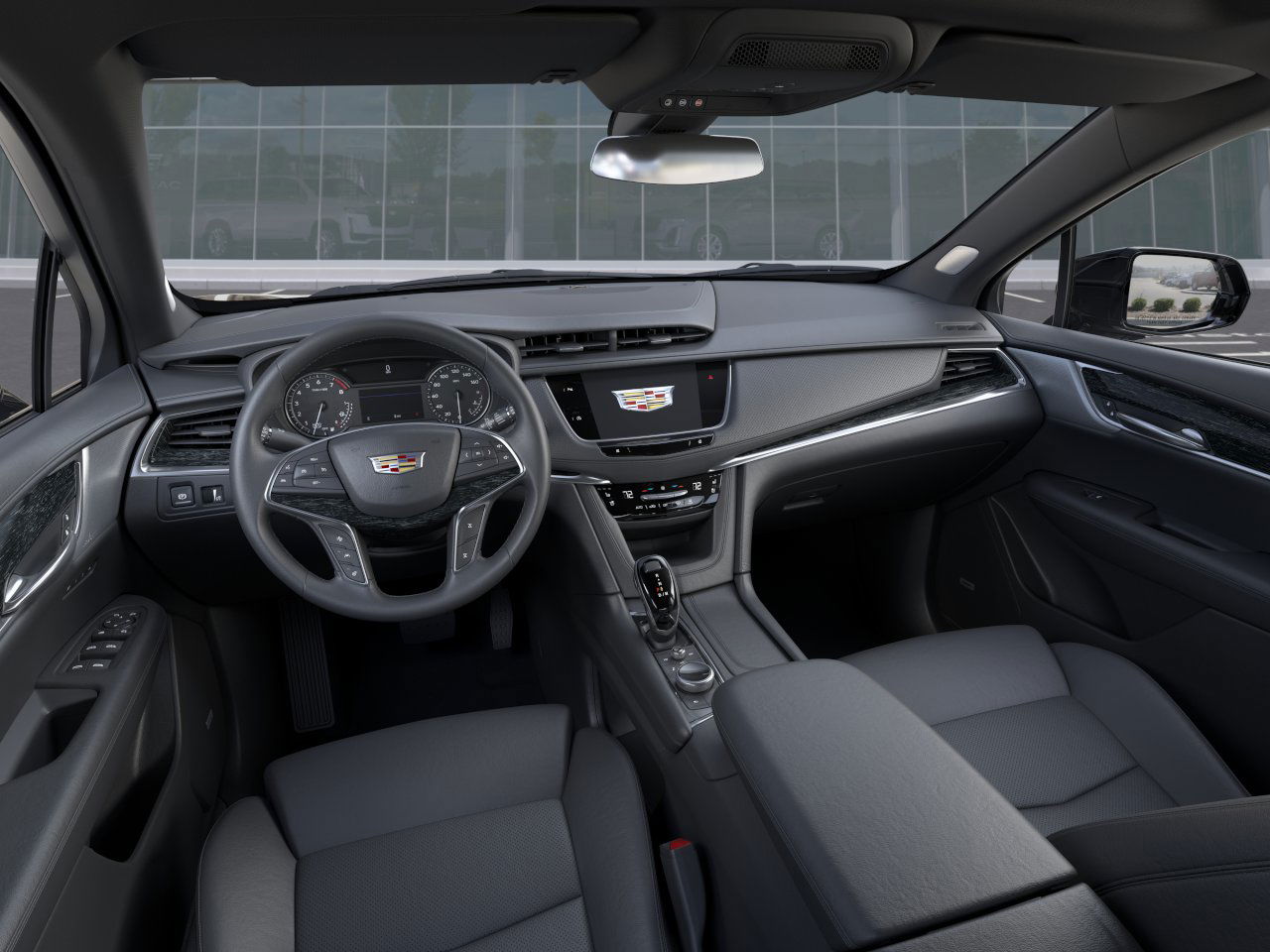 New 2025 Stellar Black Metallic Cadillac Premium Luxury image 39