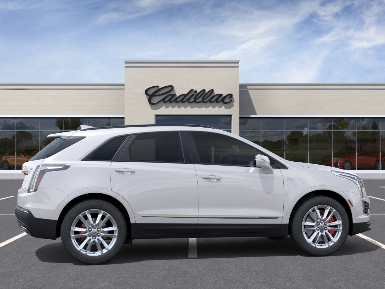 New 2026 Crystal White Tricoat Cadillac Sport image 5