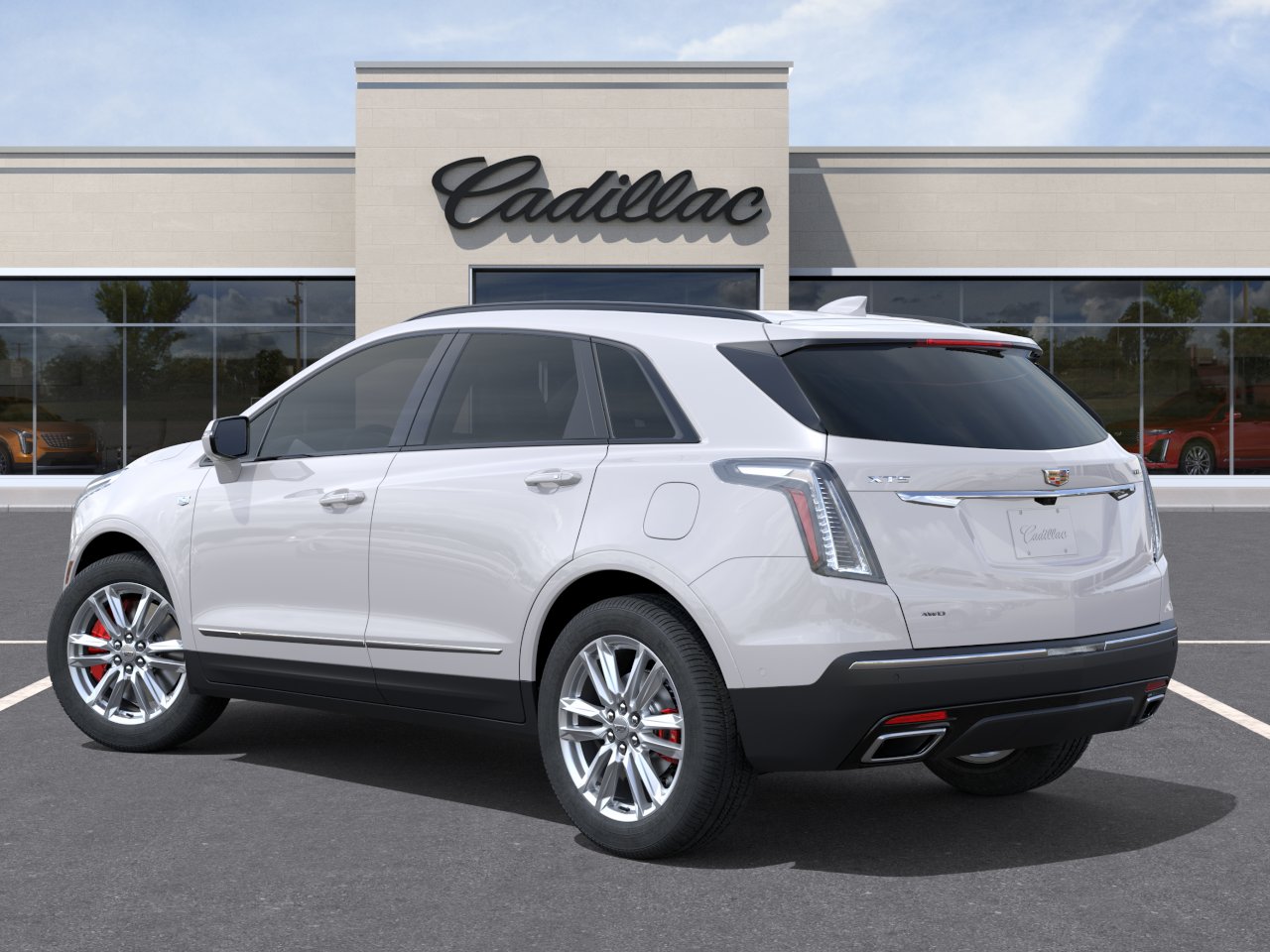 New 2026 Crystal White Tricoat Cadillac Sport image 3
