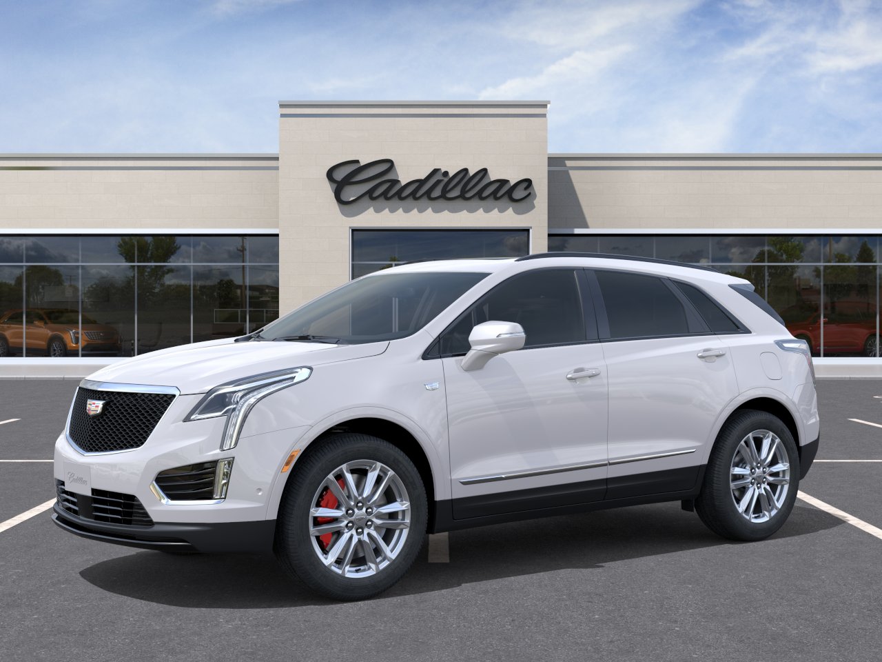 New 2026 Crystal White Tricoat Cadillac Sport image 2