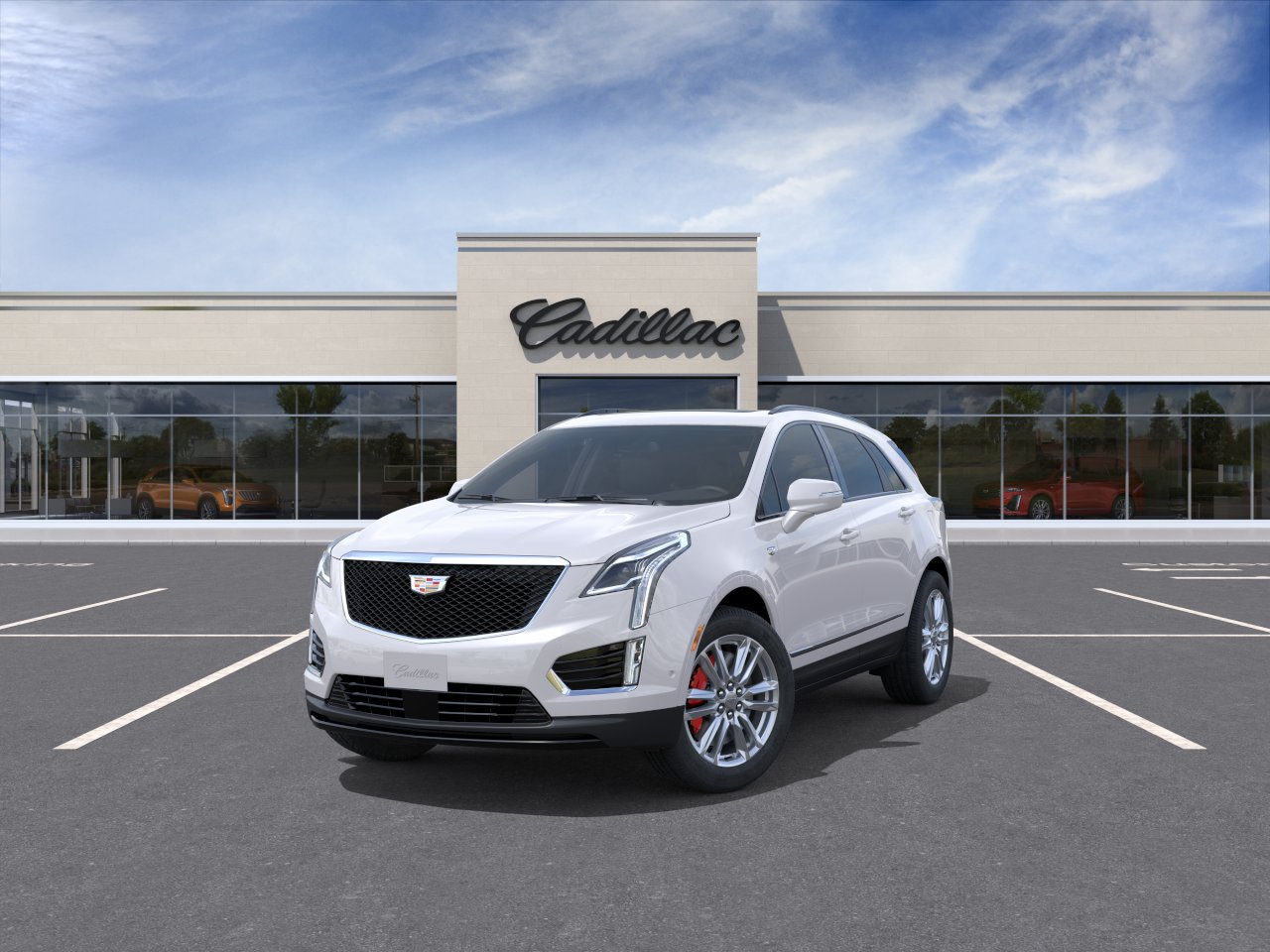 New 2026 Crystal White Tricoat Cadillac Sport image 8