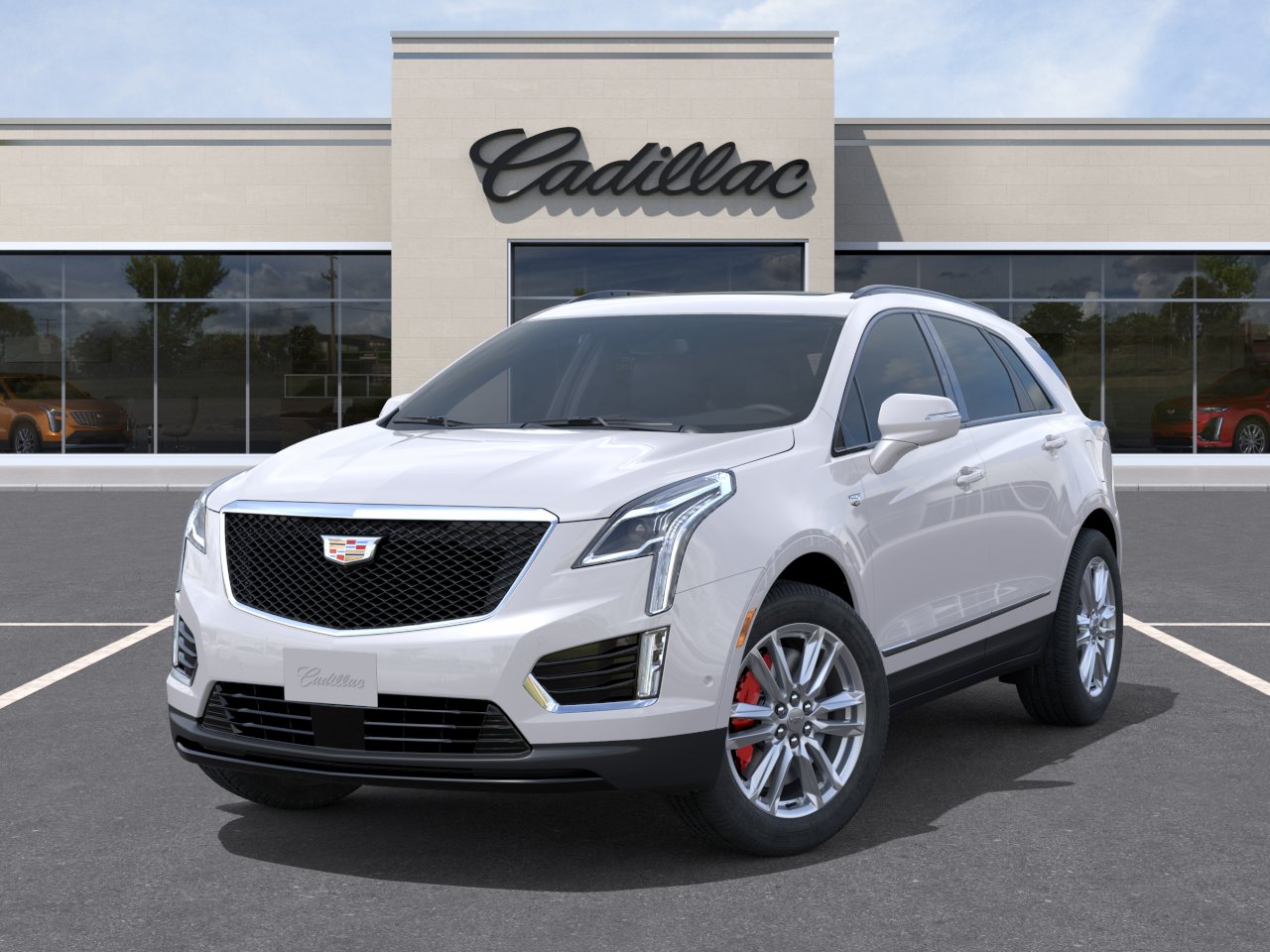 New 2026 Crystal White Tricoat Cadillac Sport image 6