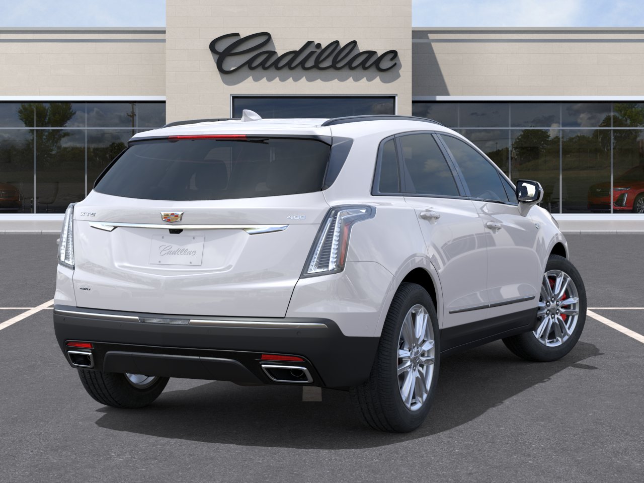 New 2026 Crystal White Tricoat Cadillac Sport image 4