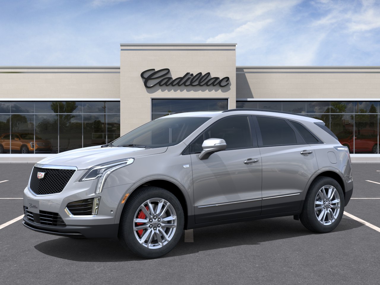 New 2026 Argent Silver Metallic Cadillac Sport image 2