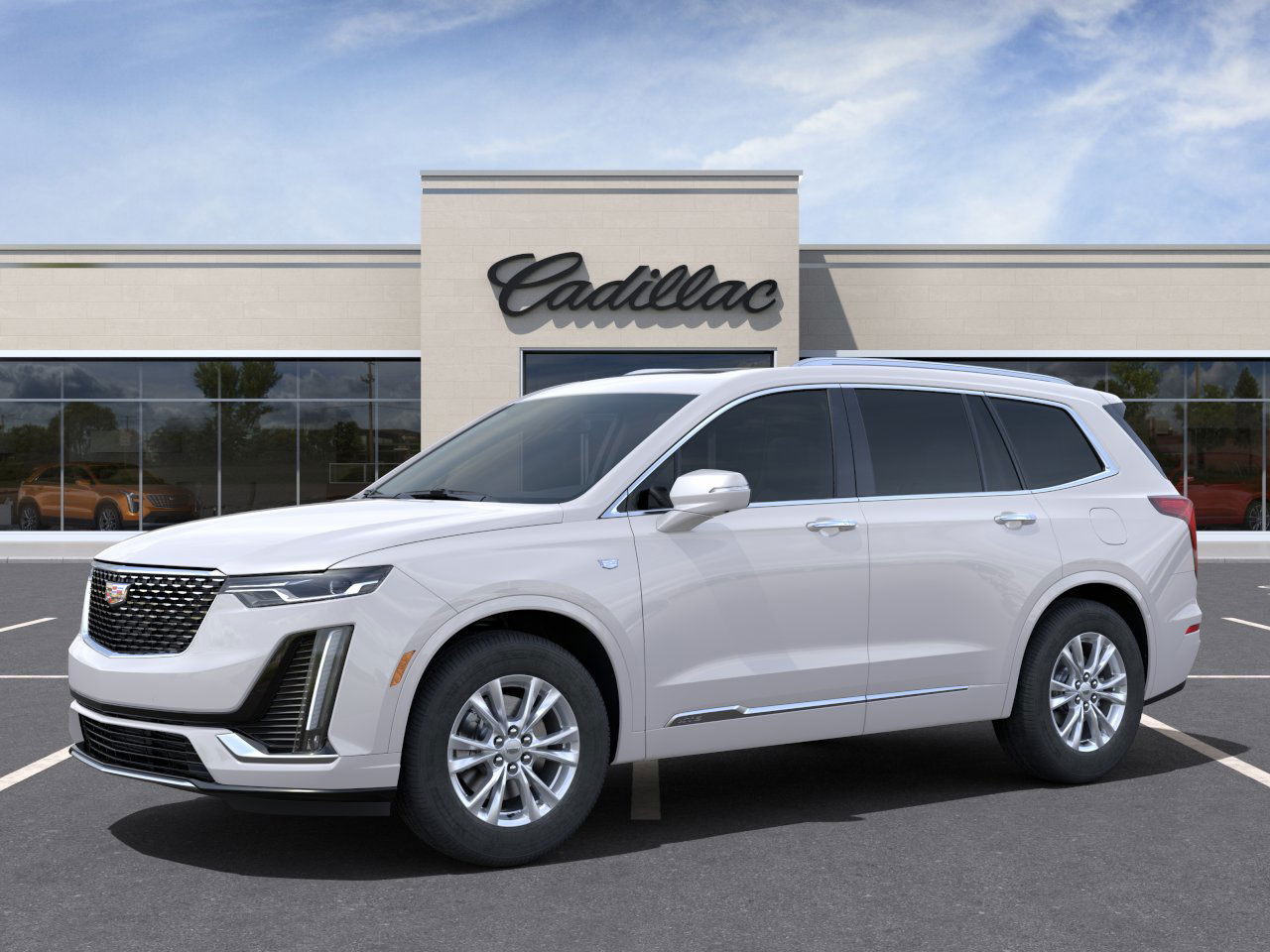 New 2025 Crystal White Tricoat Cadillac Luxury image 2