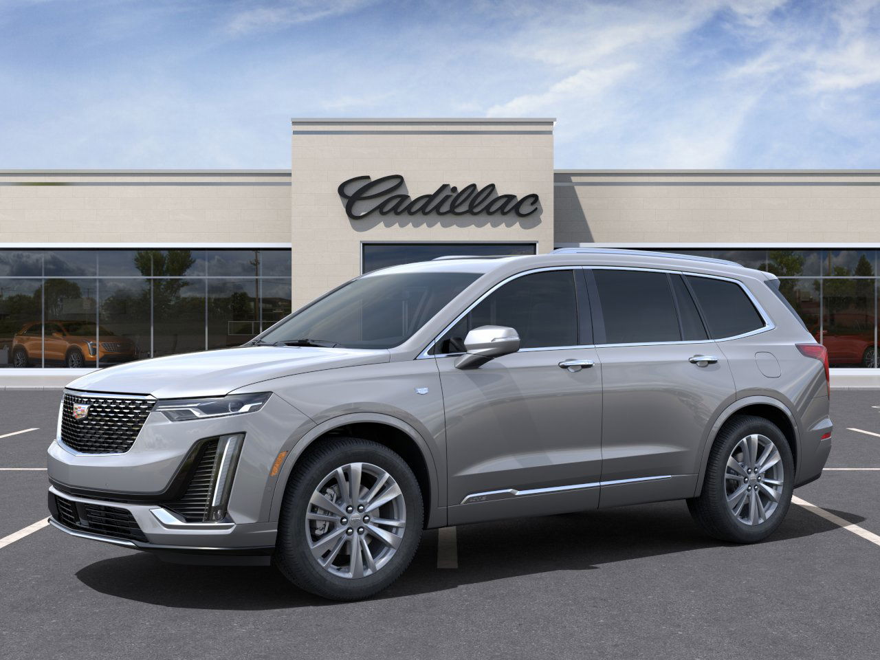 New 2025 Argent Silver Metallic Cadillac Premium Luxury image 2