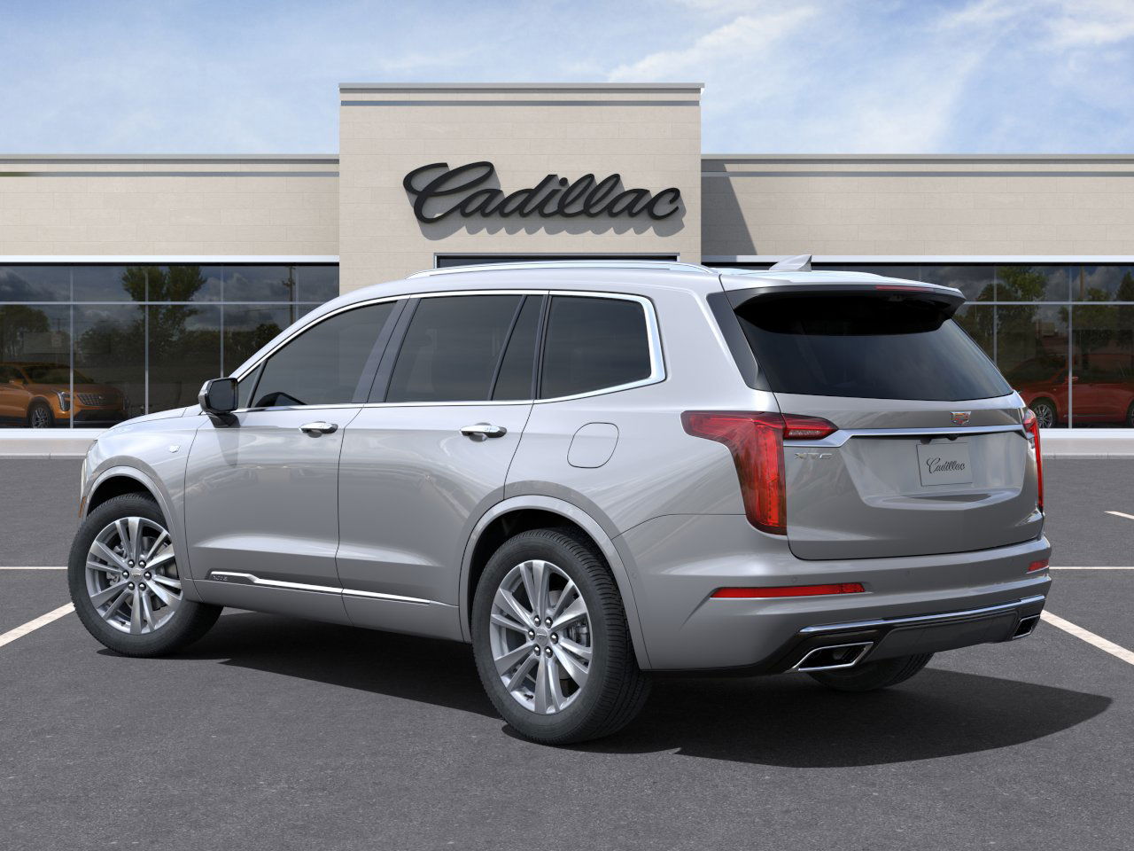 New 2025 Argent Silver Metallic Cadillac Premium Luxury image 3