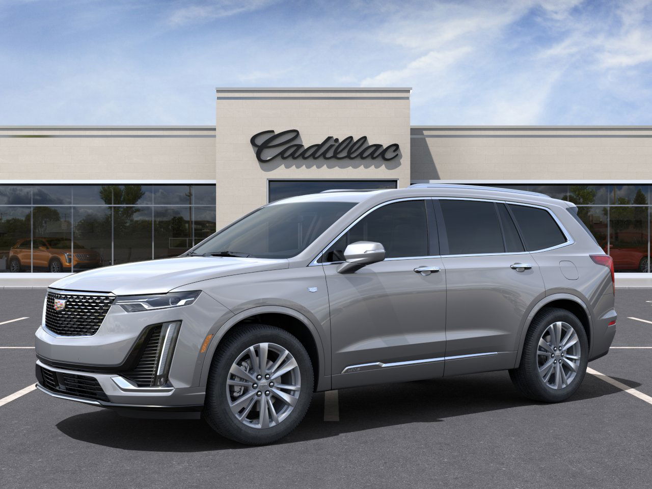 New 2025 Argent Silver Metallic Cadillac Premium Luxury image 2