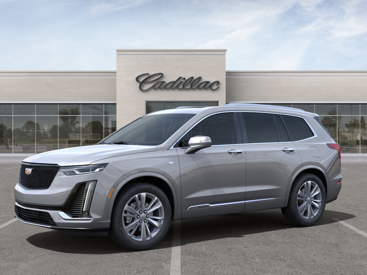 New 2024 Argent Silver Metallic Cadillac Premium Luxury image 2