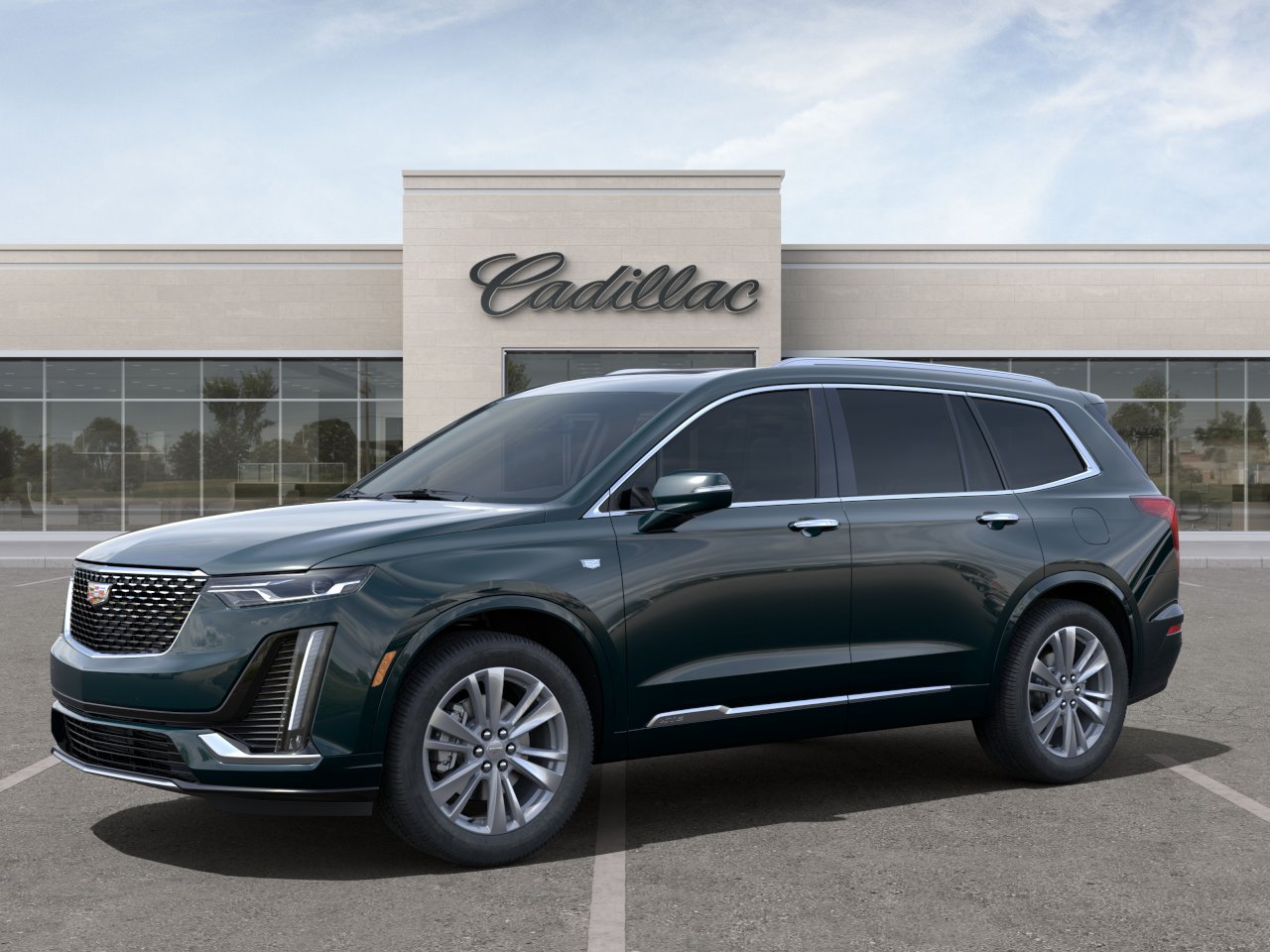 New 2024 Emerald Lake Metallic Cadillac Premium Luxury image 2
