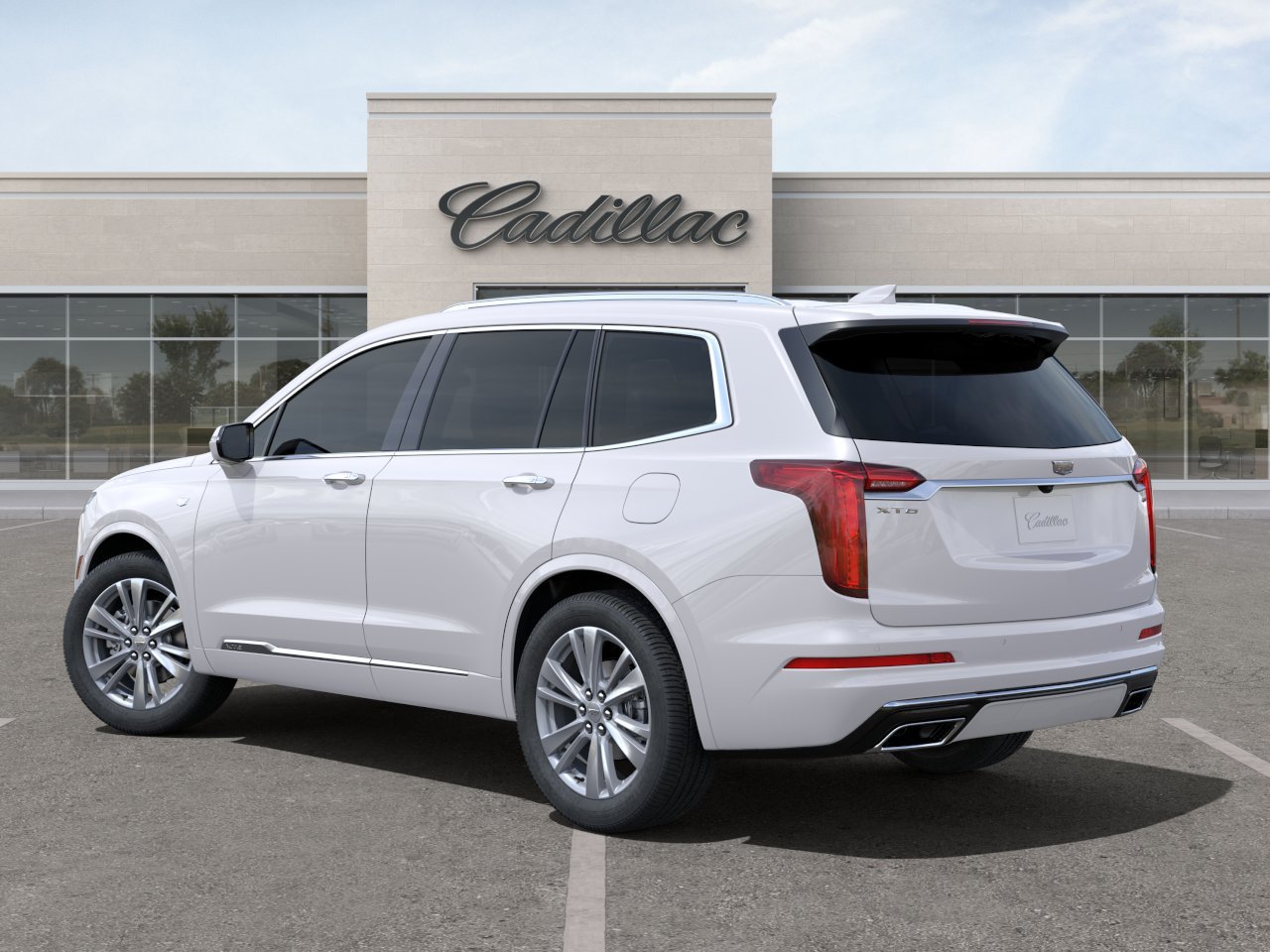 New 2024 Crystal White Tricoat Cadillac Premium Luxury image 3