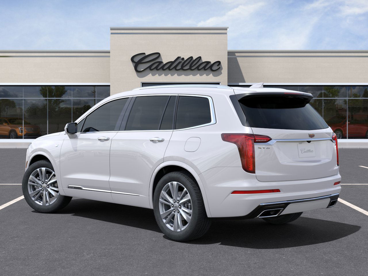 New 2025 Crystal White Tricoat Cadillac Premium Luxury image 3
