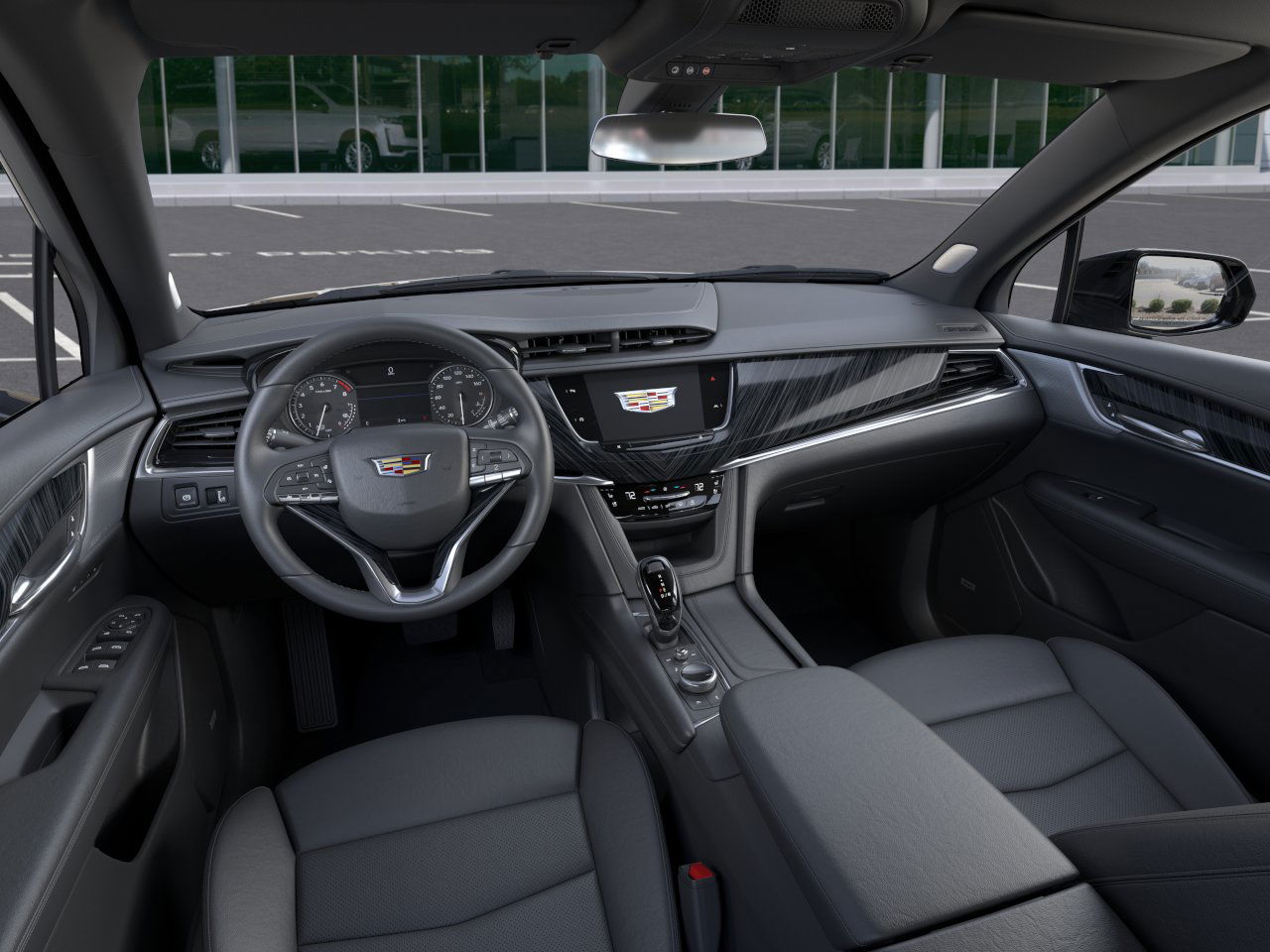 New 2025 Stellar Black Metallic Cadillac Premium Luxury image 42