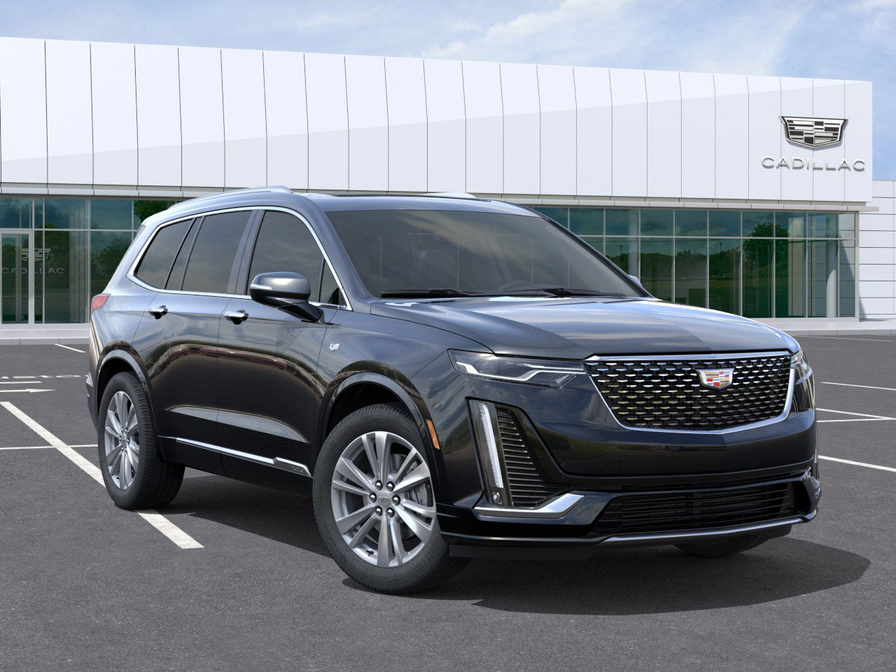 New 2025 Stellar Black Metallic Cadillac Premium Luxury image 34