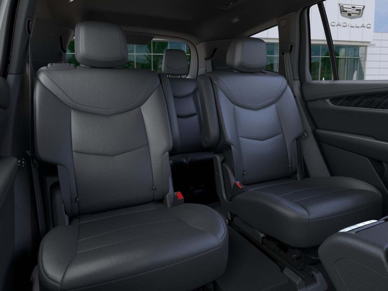 New 2025 Stellar Black Metallic Cadillac Premium Luxury image 44