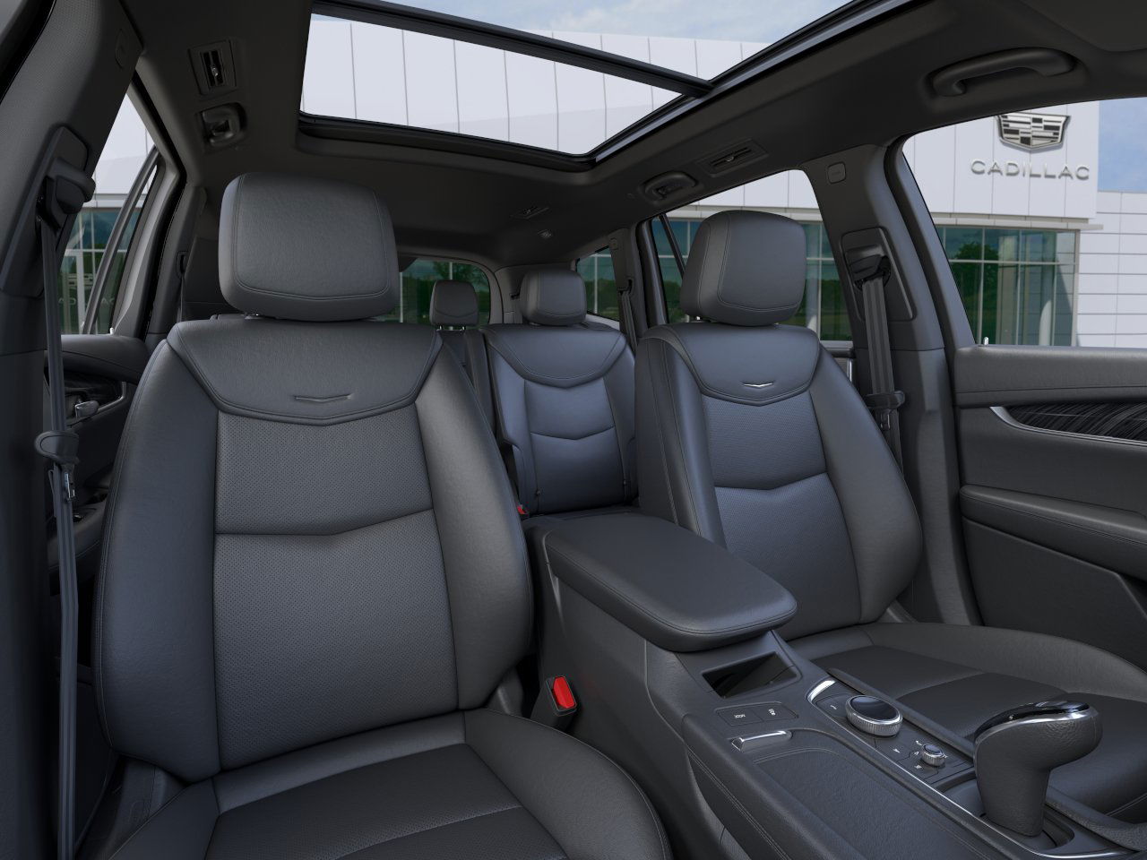 New 2025 Stellar Black Metallic Cadillac Premium Luxury image 43