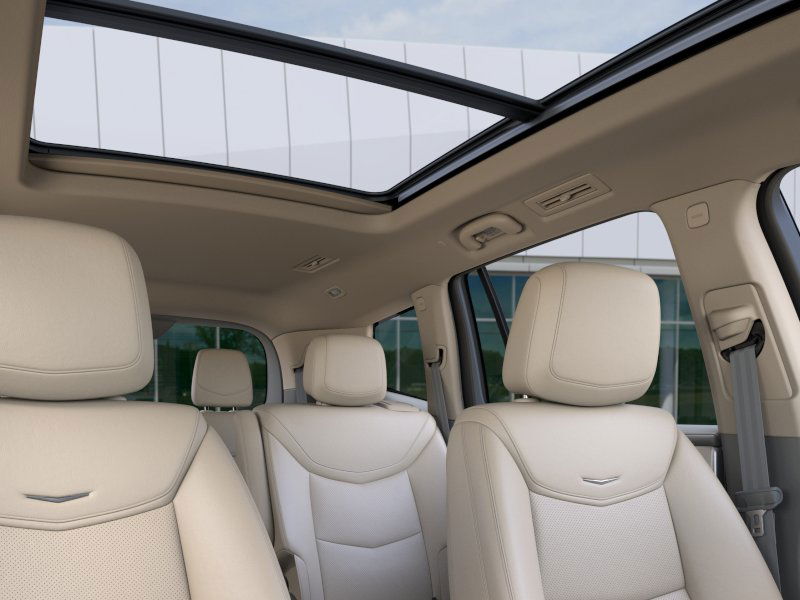 Used 2025 Crystal White Tricoat Cadillac Premium Luxury image 48