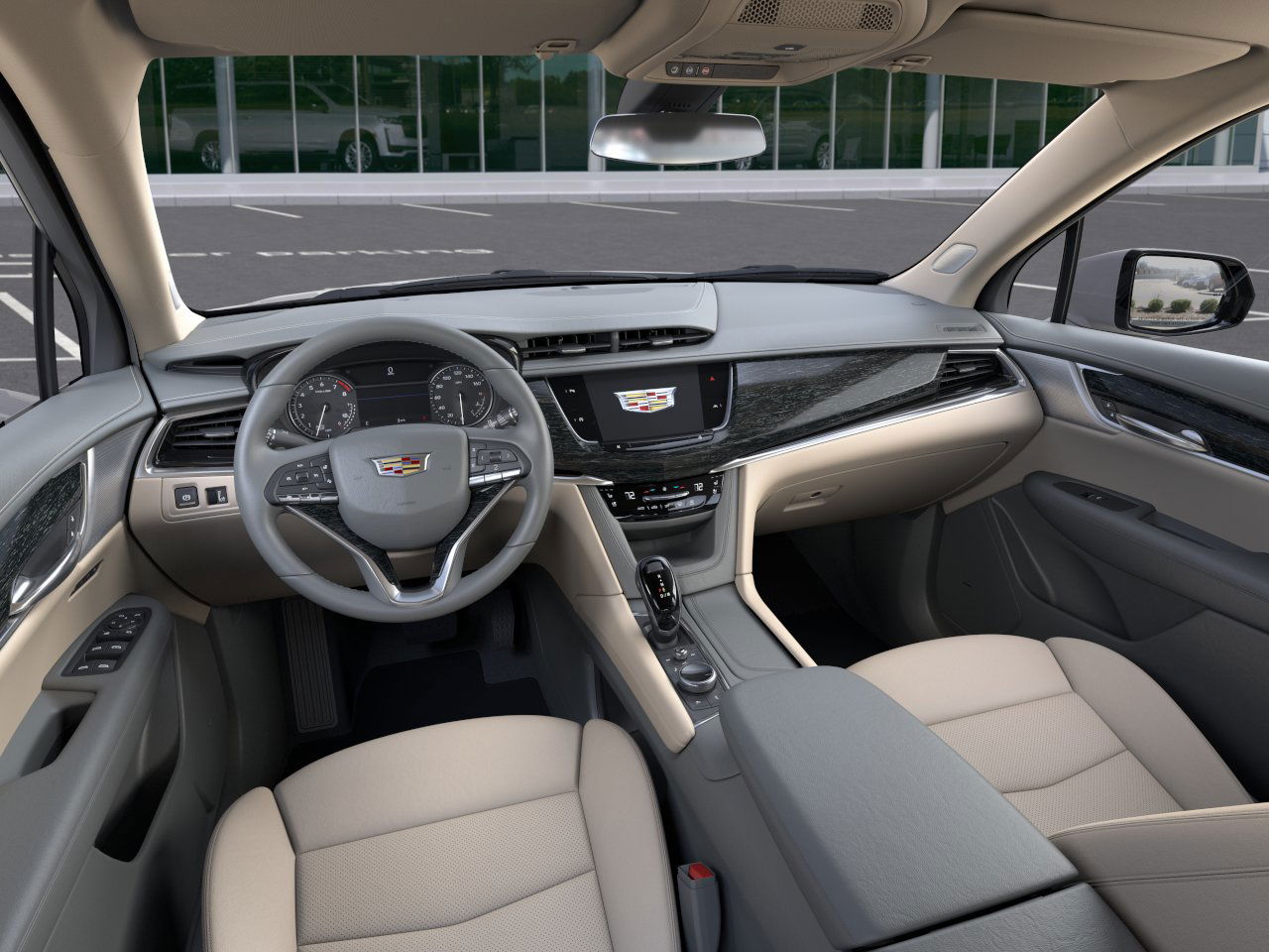 Used 2025 Crystal White Tricoat Cadillac Premium Luxury image 39
