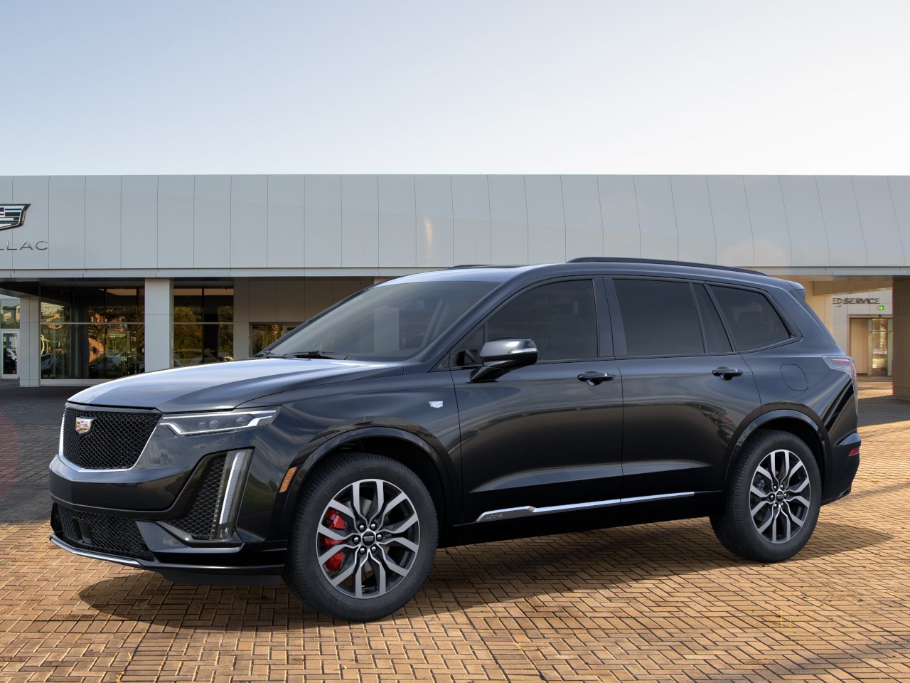 New 2025 Stellar Black Metallic Cadillac Sport image 2