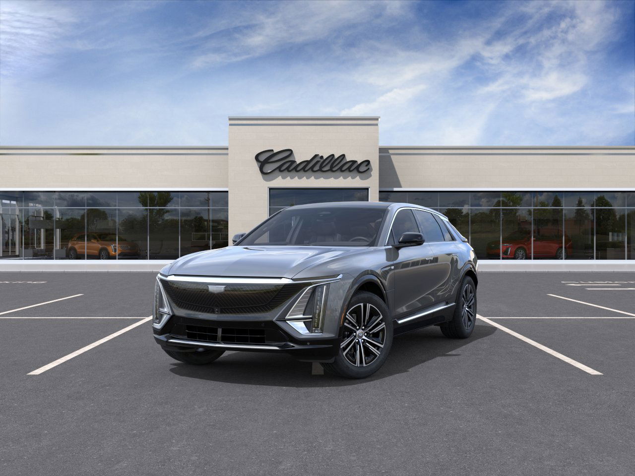 New 2023 Satin Steel Metallic Cadillac Luxury image 8