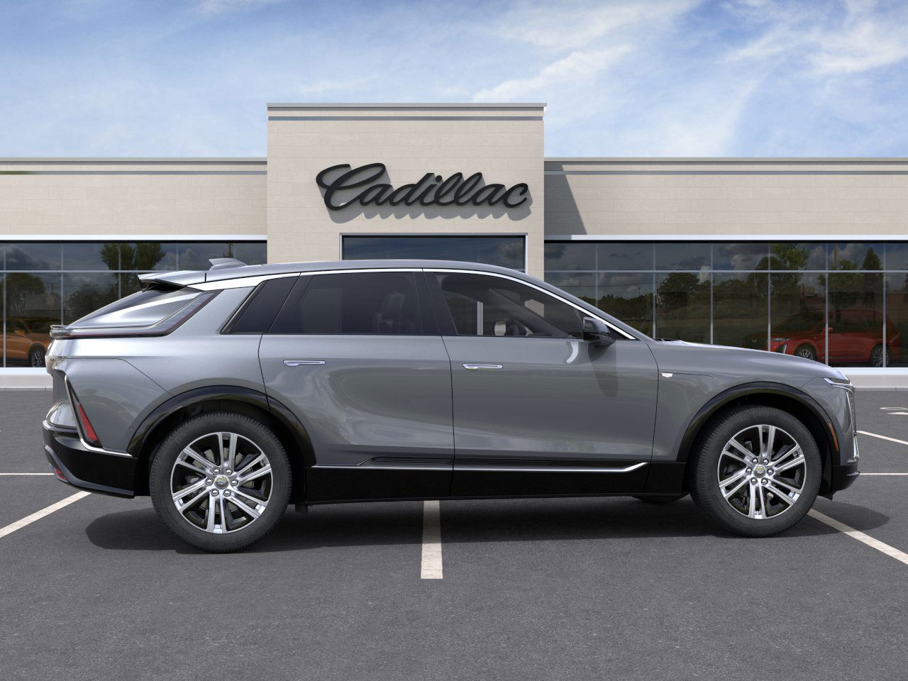 New 2023 Satin Steel Metallic Cadillac Luxury image 5