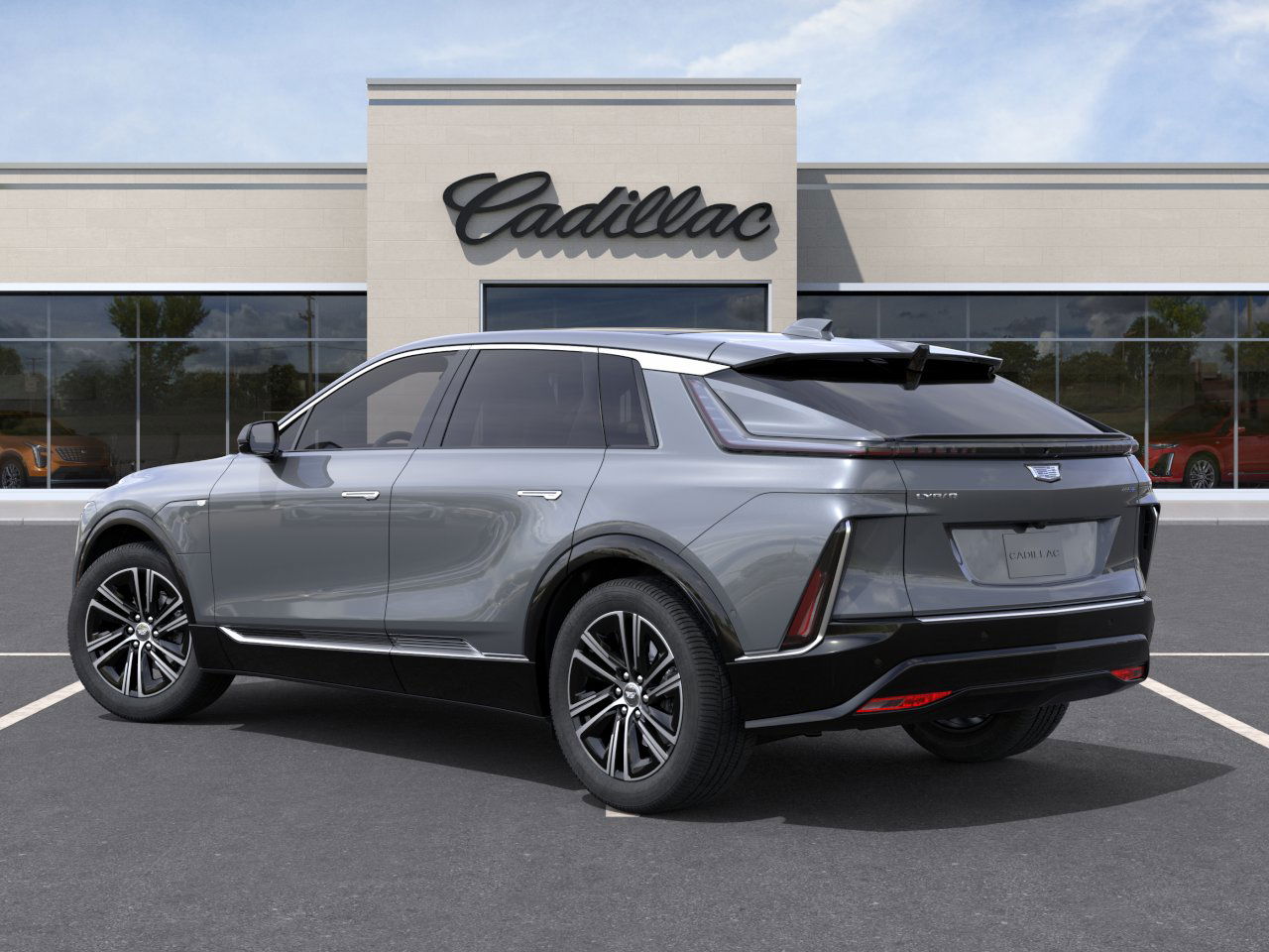 New 2023 Satin Steel Metallic Cadillac Luxury image 3