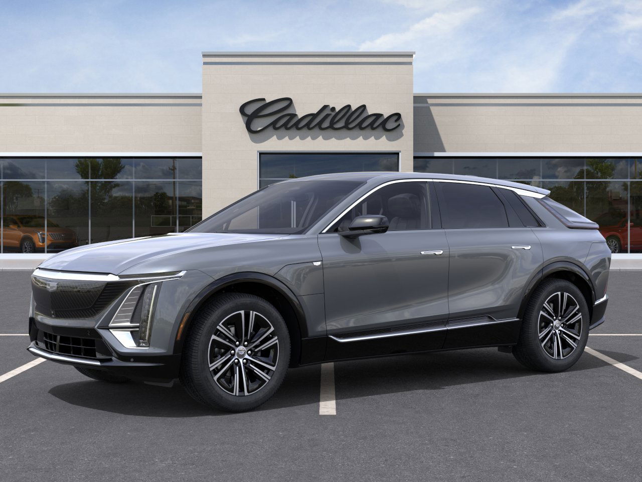 New 2023 Satin Steel Metallic Cadillac Luxury image 2
