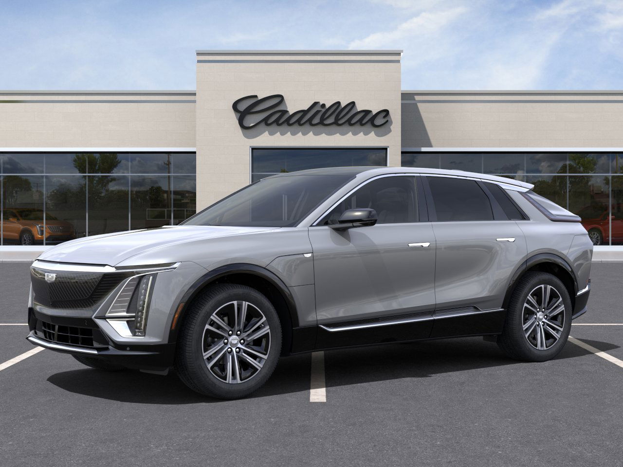 New 2025 Argent Silver Metallic Cadillac Luxury 1 image 2