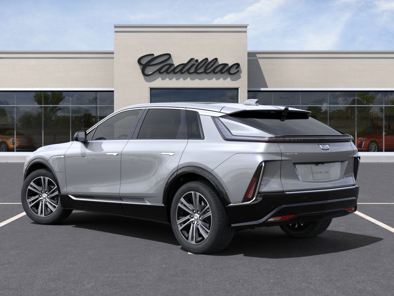 New 2025 Argent Silver Metallic Cadillac Luxury 1 image 3