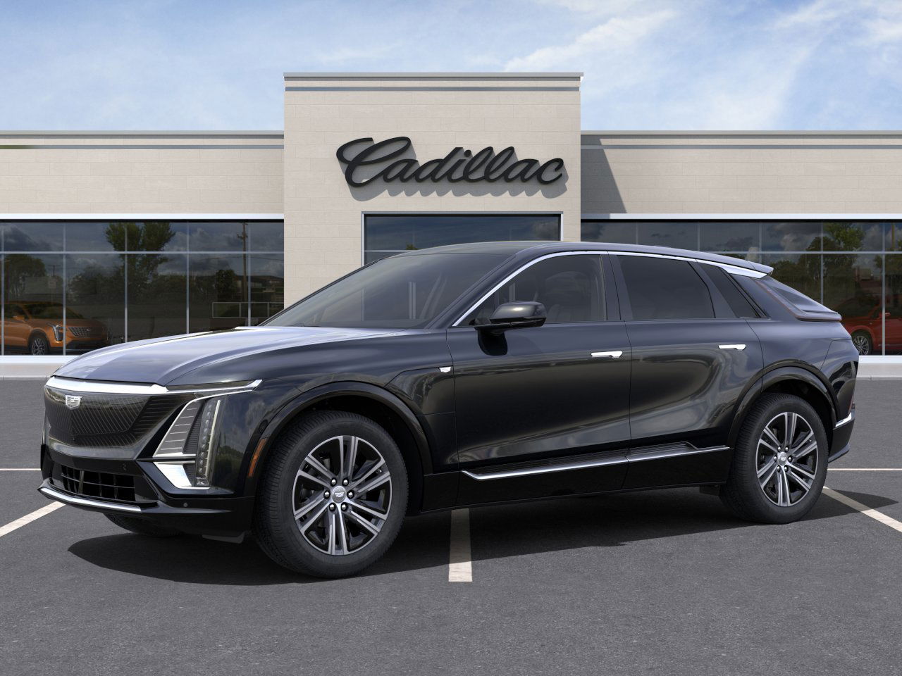 New 2025 Stellar Black Metallic Cadillac Luxury 1 image 2