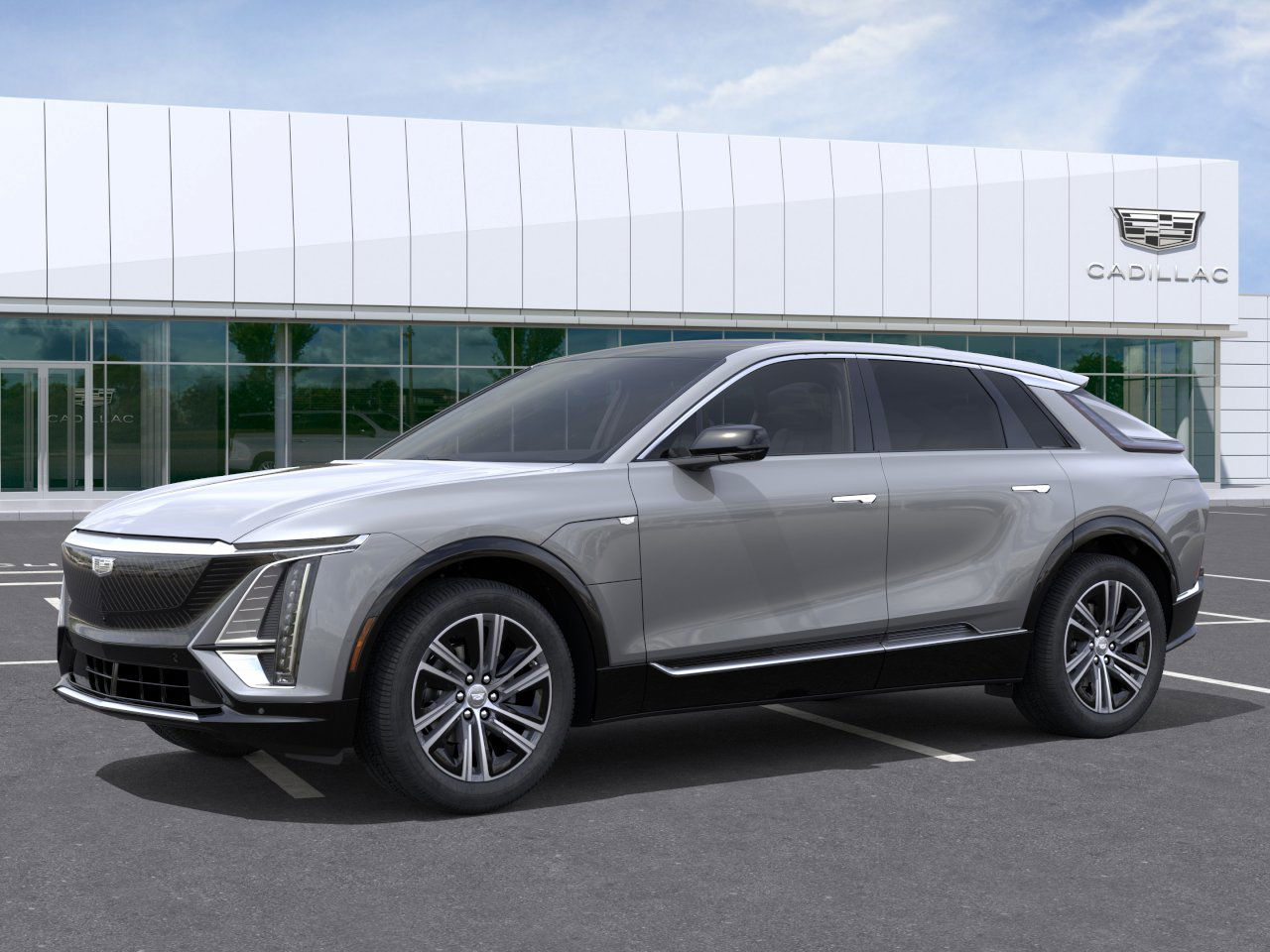 Used 2025 Cadillac LYRIQ Luxury 1 with VIN 1GYKPNRLXSZ316075 for sale in East Aurora, NY