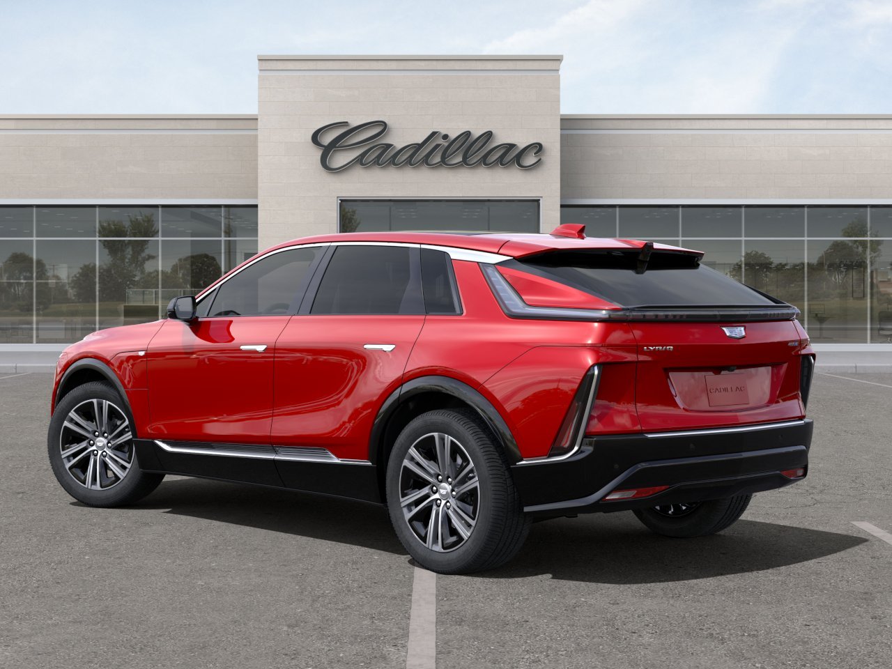New 2024 Radiant Red Tintcoat Cadillac Luxury 1 image 3