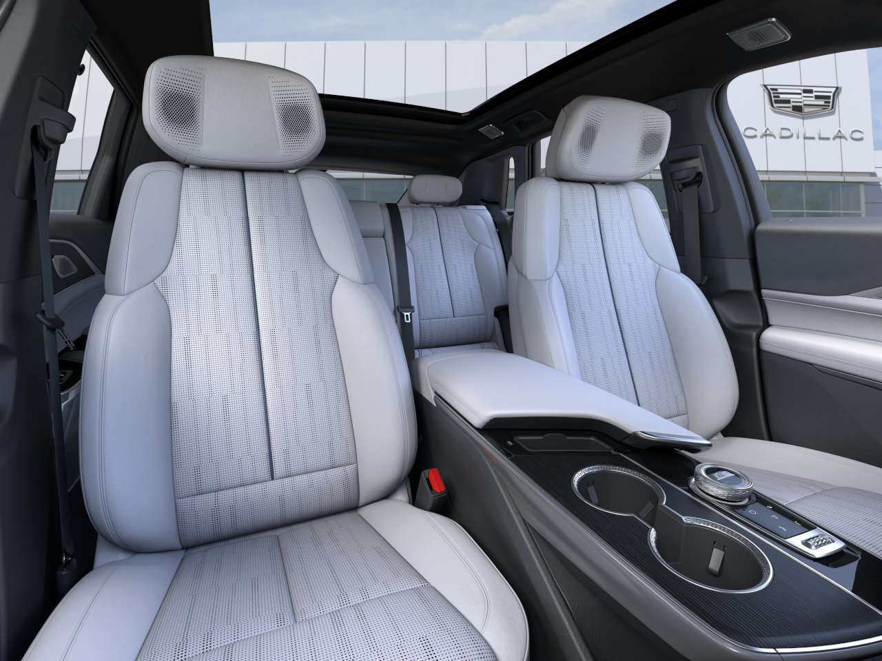 New 2026 Vibrant White Tricoat Cadillac Premium Luxury image 40