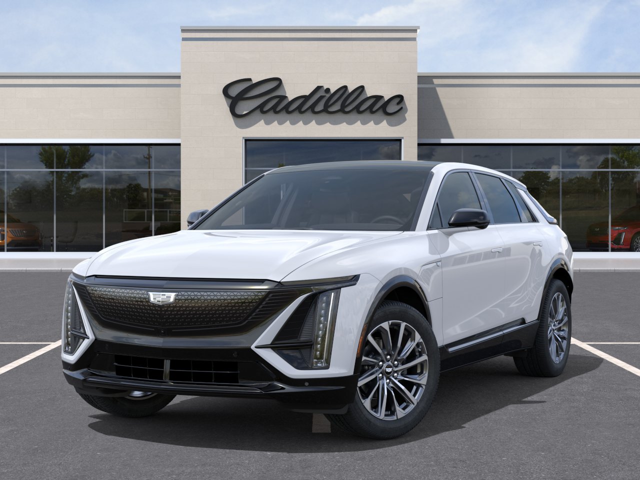 New 2027 Vibrant White Tricoat Cadillac Sport image 6